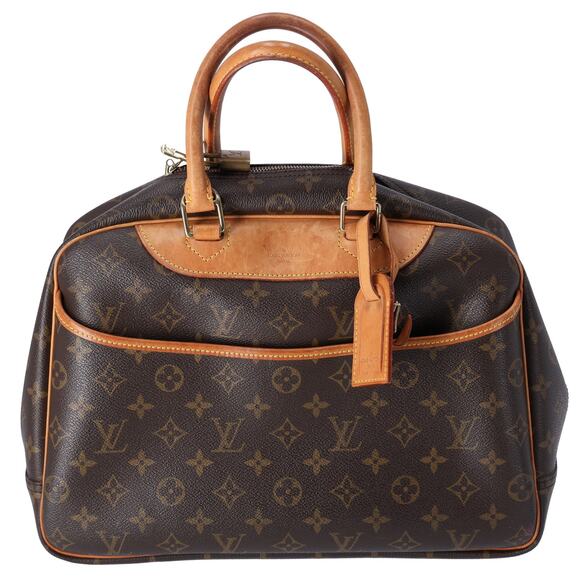 Louis Vuitton Deauville Monogram Handbag M47270 Canvas - Picture 1 of 9